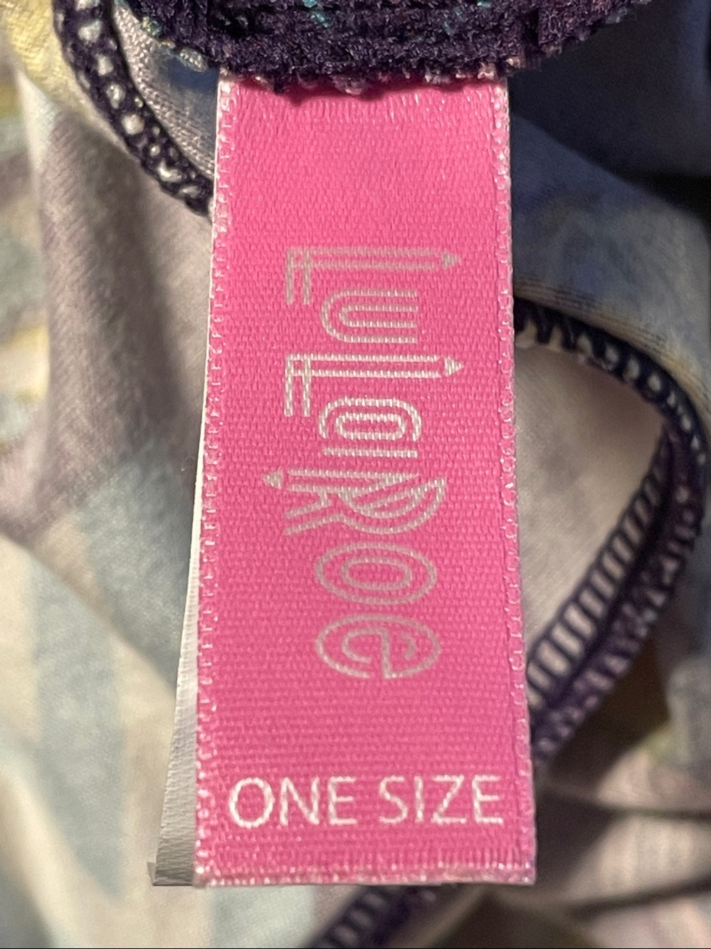 LuLaRoe Kids Geometric & Character Print Leggings in Black, Yellow, Teal & Pink - Picture 10 of 10